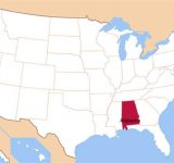 Штаты США. Штат Алабама