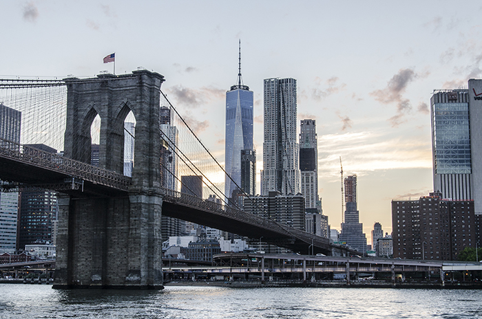 Bruklinskij most simvol Nyu Jorka - Бруклинский мост - символ Нью-Йорка
