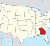 Где находится штат Джорджия