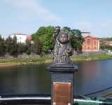 Копия скульптуры Статуи Свободы в Ужгороде