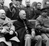 Встреча Черчилля, Рузвельта и Сталина