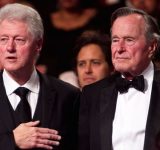Б. Клинтон и Дж. Буш-старший