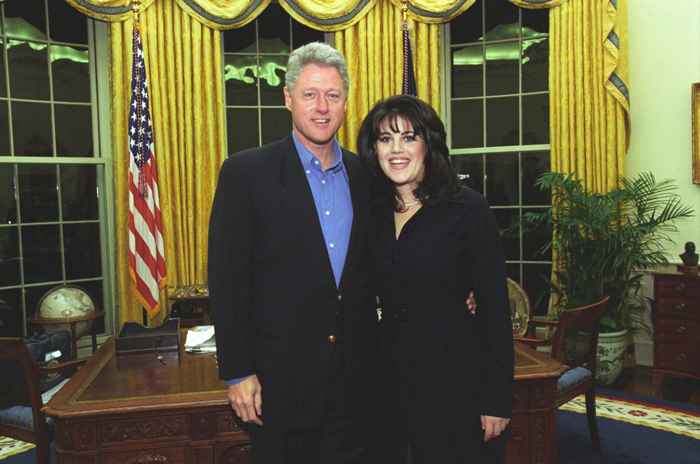 Bill Klinton i Monika Levinski - Билл Клинтон - 42 президент США
