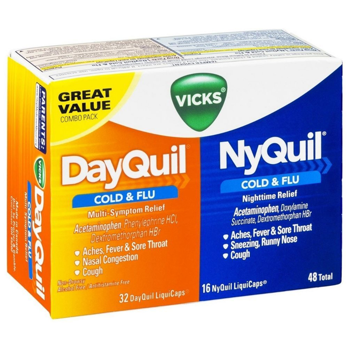 Vicks DayQuil - Лекарства из США