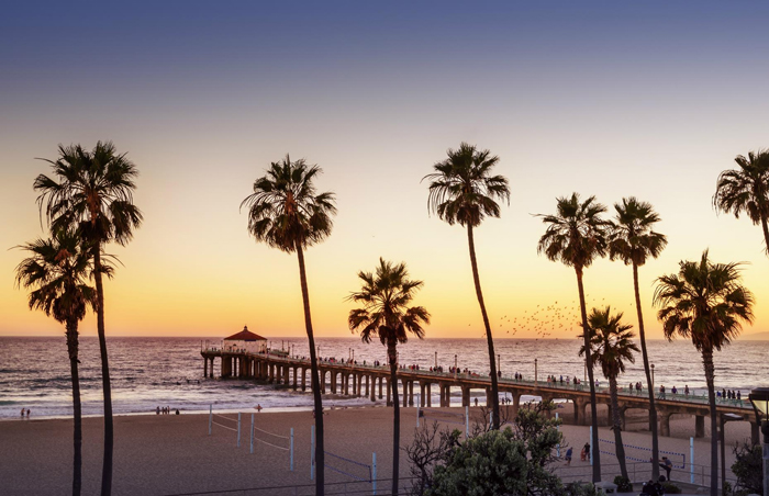 Manhattan Beach - Лос-Анджелес: пляжи звёздного города