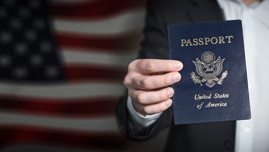 Passport book number
